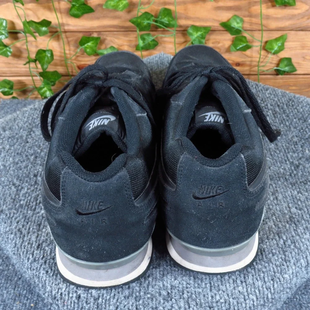 Nike Air Waffle‎ Trainer Men Running Shoes Size 14 Black Mesh Suede Retro Casual - Picture 4 of 7